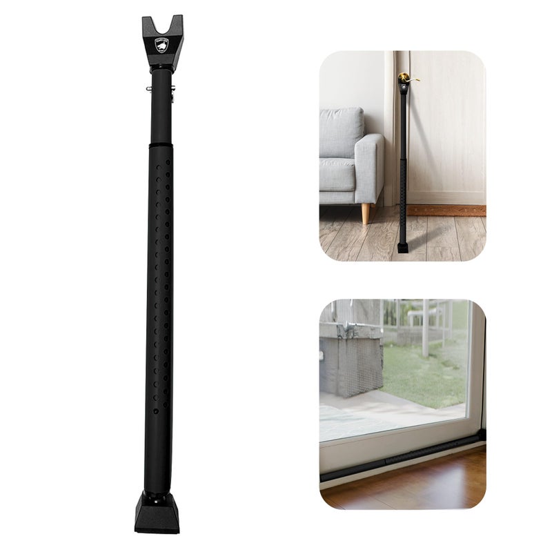 Guard Dog Security Sliding Door Security Bar, Door Jammer 2-in-1 Adjustable, Door Stoppers Security â€“ 40 Different Adjustments, by Guard Dog Security - Image 1